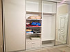 Шкаф-купе в спальню. Белый глянец, фото 3