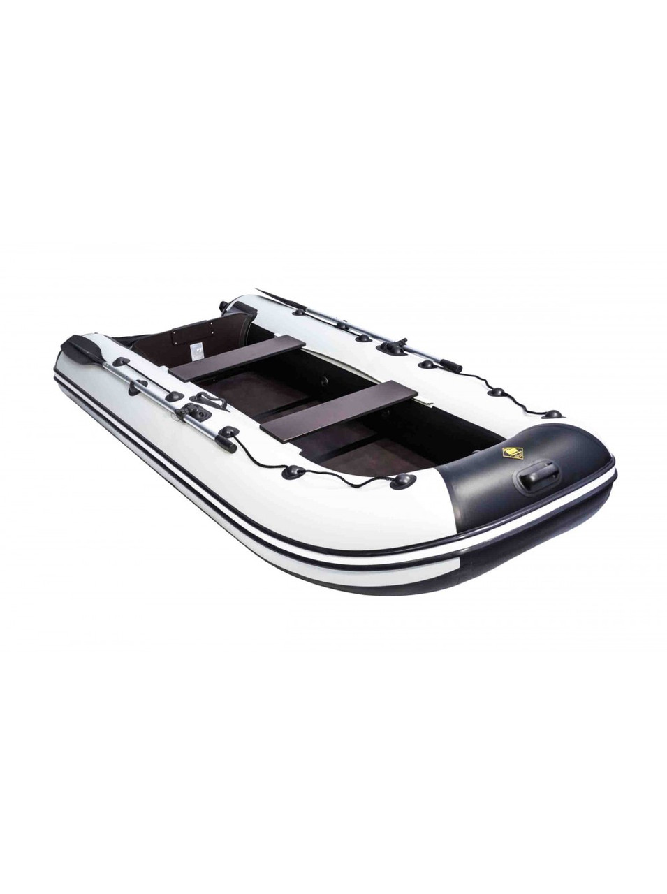 Надувная лодка Ривьера Компакт 3200 С касатка светло-серый/черный - фото 3 - id-p65742285