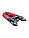 Гребгая лодка Ривьера Компакт 3200 СК комби красный/черный, фото 2