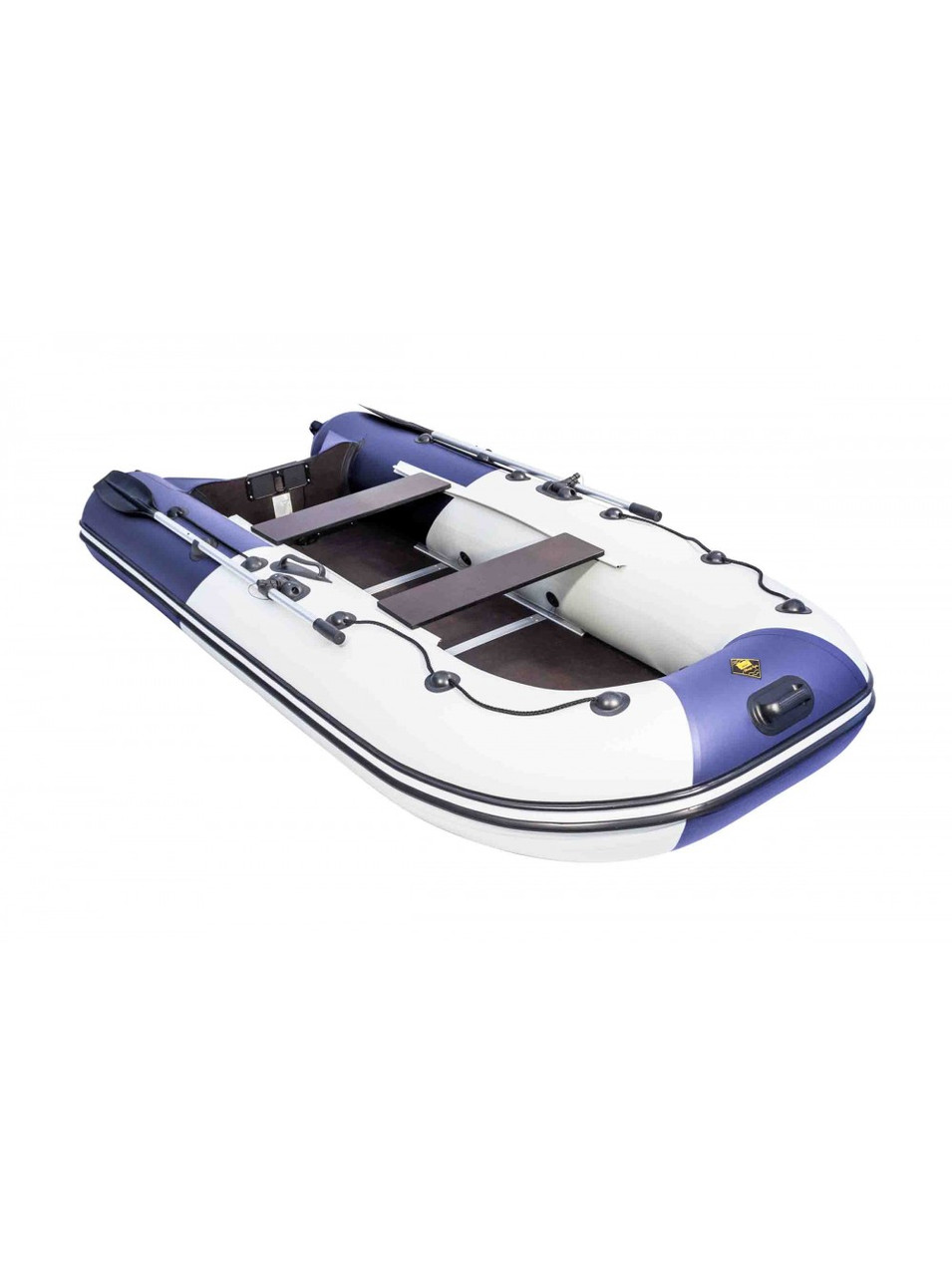 Лодка моторно-гребная Ривьера Компакт 3200 СК комби светло-серый/синий - фото 3 - id-p65744111