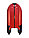 Лодка моторно-гребная Ривьера Компакт 3400 СК красно/черная, фото 5