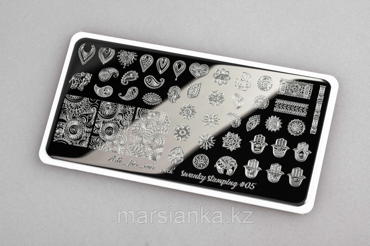 Пластина Arti for you with Swanky Stamping #05