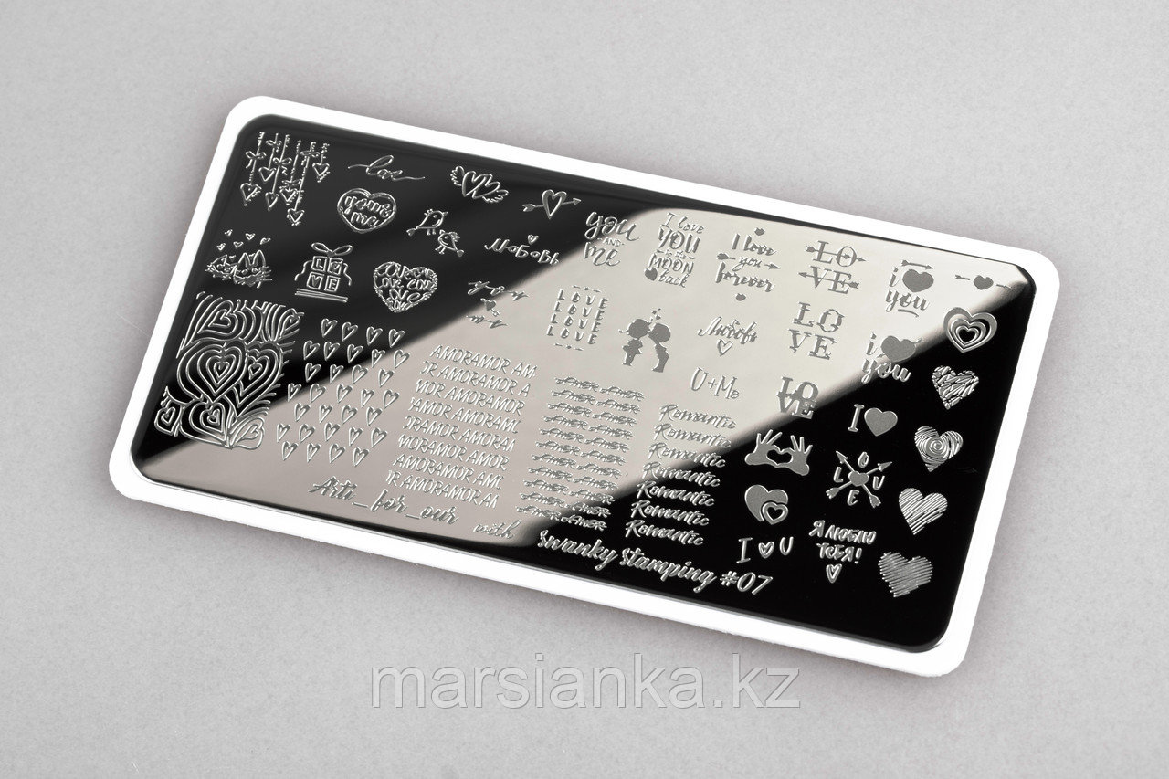 Пластина Arti for you with Swanky Stamping #07