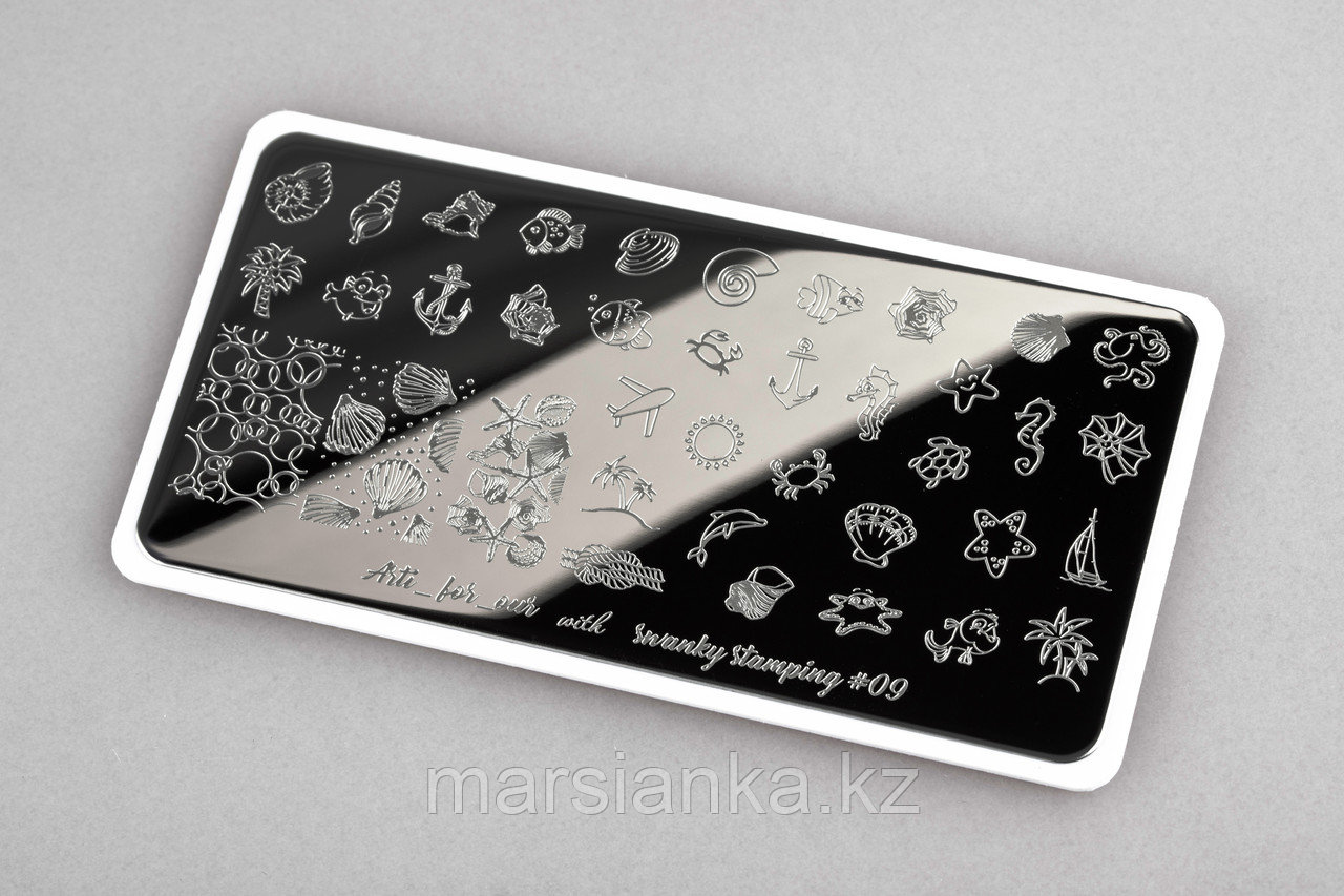 Пластина Arti for you with Swanky Stamping #09