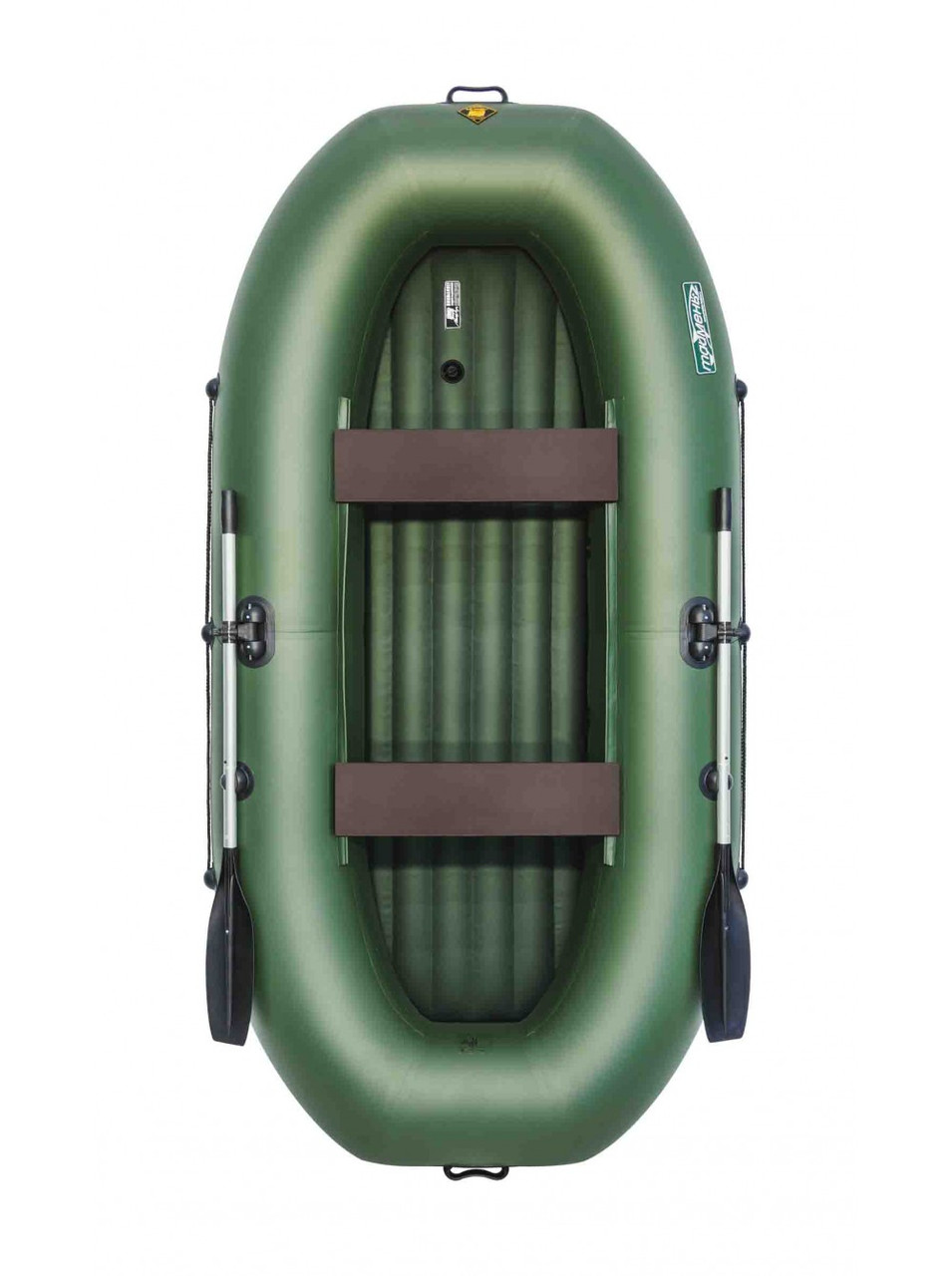 Лодка надувная Таймень V 290 НД зелёный