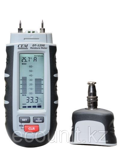 CEM Instruments DT-125G Влагомер с 4 датчиками для дерева, картона, цемента, бетона 480199