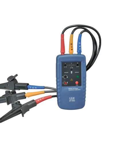 CEM Instruments DT-902 индикатор порядка обмоток электродвигателя и чередования фаз 480892 - фото 1 - id-p65756501