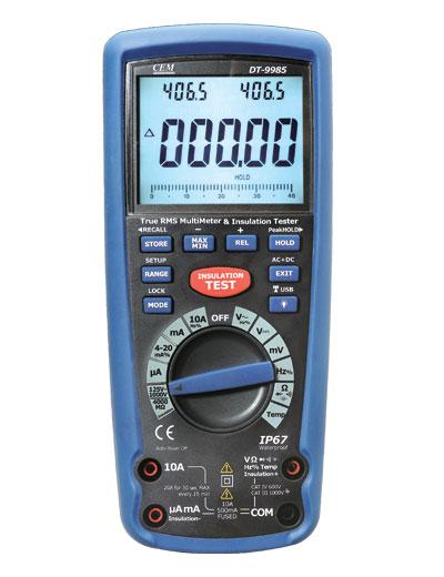 CEM Instruments DT-9985 Измеритель сопротивления изоляции с True RMS мультиметром 481127 - фото 1 - id-p65756529