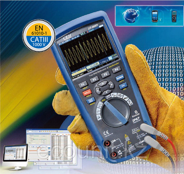 CEM Instruments DT-9989 цветной цифровой осциллограф мультиметр 481134 - фото 2 - id-p65756530