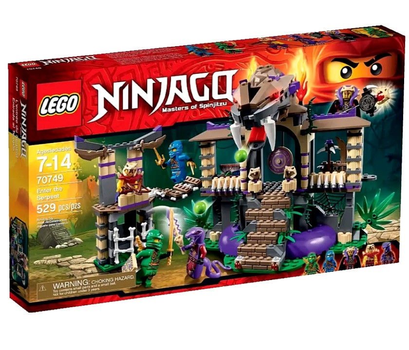 70749 Lego Ninjago Храм клана Анакондрай, Лего Ниндзяго