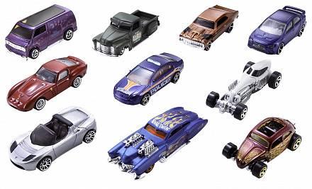 Hot Wheels Подарочный набор из 10-ти машинок