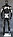 Mанекен мужской (рост 188 см) белый/черный глянец арт. E02/GLOSSY, фото 3