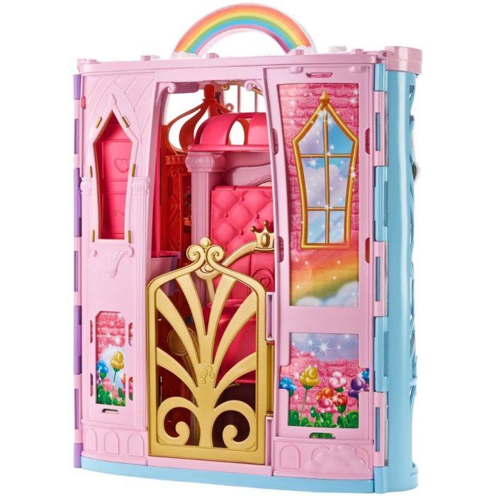Barbie Переносной радужный дворец для Barbie