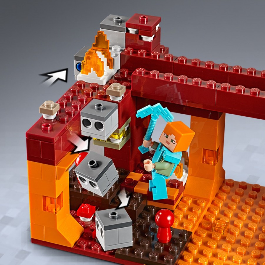 21154 Lego Minecraft Мост ифрита, Лего Майнкрафт - фото 6 - id-p65755257