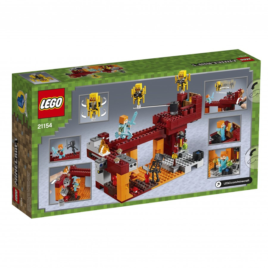 21154 Lego Minecraft Мост ифрита, Лего Майнкрафт - фото 2 - id-p65755257
