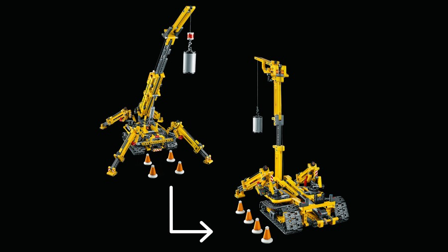 42097 Lego Technic Мостовой кран, Лего Техник - фото 4 - id-p65755259
