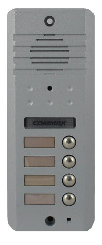Commax DRC-4DC - Вызывная панель видеодомофона на 4 абонента.