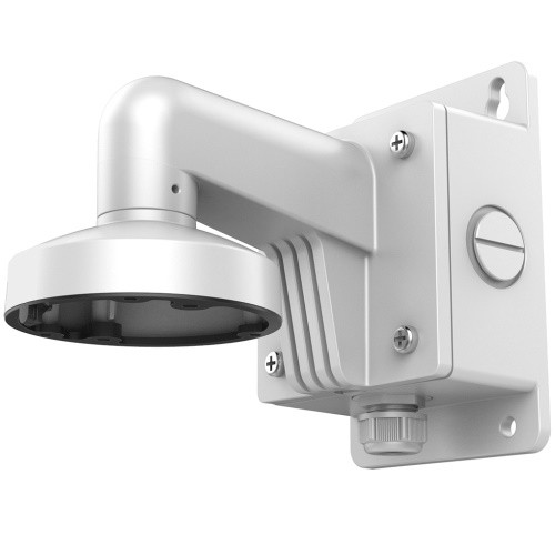 Кронштейн камер видеонаблюдения DS-1273ZJ-135B Настенный алюминиевый  с распредкоробкой для купольных камер.