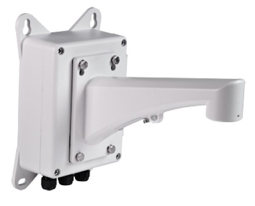 DS-1602ZJ-box - Настенный металлический кронштейн с распредкоробкой для скоростных купольных камер.
