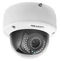Камера видеонаблюдения DS-2CD4124F - 2MP Уличная варифокальная антивандальная купольная IP- с ИК-подсветкой и