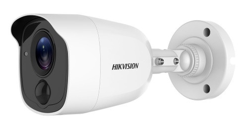 DS-2CE11H0T-PIRL - 5MP Уличная цилиндрическая камера с EXIR*- ИК-подсветкой и PIR-детекцией, на кронштейне.