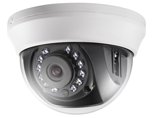 DS-2CE56H0T-IRMMF - 5MP Внутренняя купольная HD-TVI камера с ИК-подсветкой.