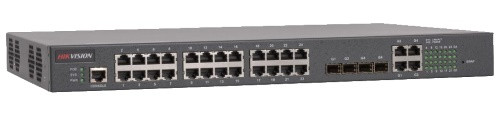 DS-3D2228P - 24-х портовый управляемый PoE-свитч.