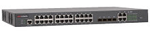DS-3D2228P - 24-х портовый управляемый PoE-свитч.