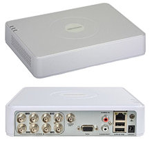DS-7108HGHI-F1 - 8-ми канальный гибридный видеорегистратор с разрешением записи до 1080 р на канал.