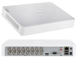 DS-7116HQHI-K1 - 16-ти канальный гибридный видеорегистратор с разрешением записи до 4 MP на канал.