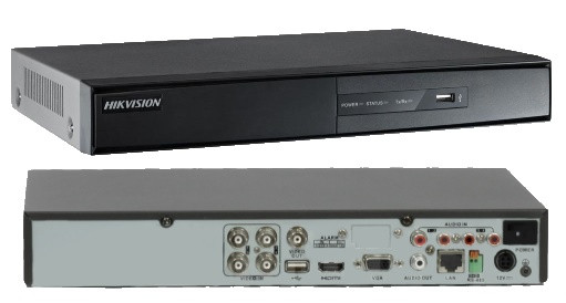DS-7204HQHI-F1/N - 4-х канальный гибридный видеорегистратор с разрешением записи до 3 MP на канал. Обновлённая