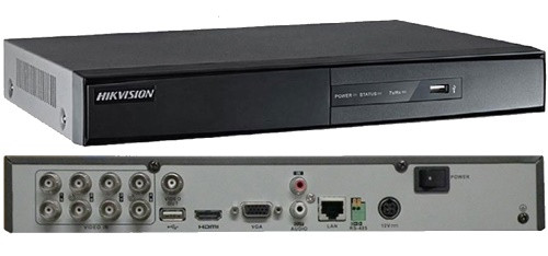 DS-7208HGHI-F1 - 8-ми канальный гибридный видеорегистратор с разрешением записи до 1080 р на канал.