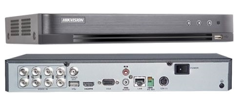 Видеорегистратор гибридный DS-7208HQHI-K2 8 каналов до 4MP на канал, с 2 SATA-интерфейсами