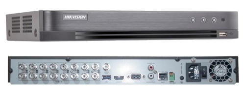 DS-7216HQHI-K2/P - 16-ти канальный гибридный видеорегистратор с разрешением записи до 4MP на канал, с 2
