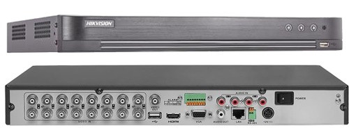 Видеорегистратор гибридный DS-7216HUHI-K2 16 каналов до 5MP на канал, с 2 SATA-интерфейсами