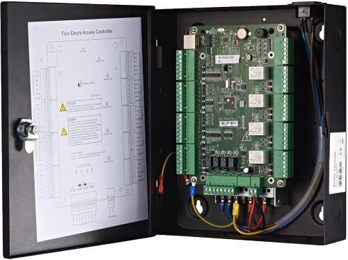 DS-K2804 - Контроллер доступа на четыре двери.