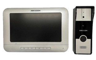 DS-KIS202 - Комплект видеодомофона DS-KB2411-IM (вызывная панель) + DS-KH2220 (монитор 7“)
