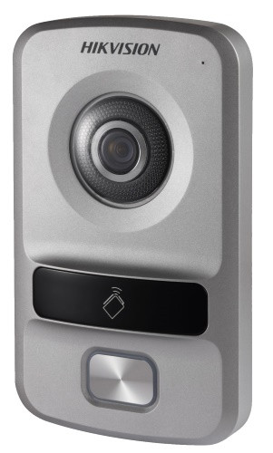 DS-KV8102-VP - 1.3MP вызывная IP-панель видеодомофона на одного абонента с ИК-подсветкой.