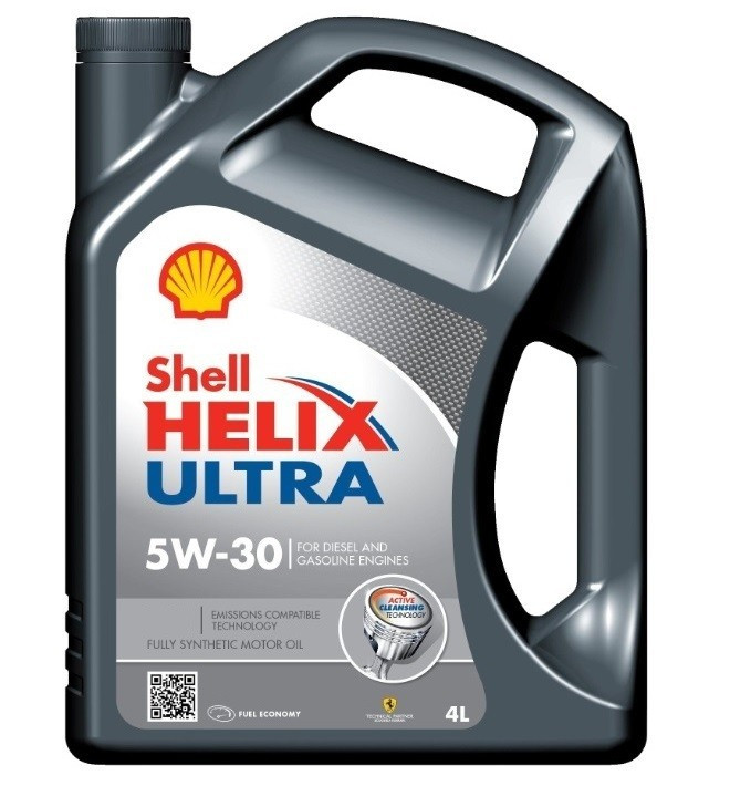 Моторное масло Shell Helix Ultra 5W30 4L синтетика