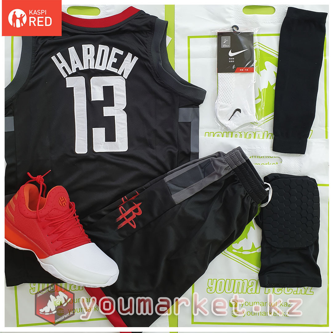 Баскетбольная форма «Хьюстон Рокетс» (Houston Rockets) игрок Джеймс Харден (James Edward Harden) - фото 2 - id-p65765920
