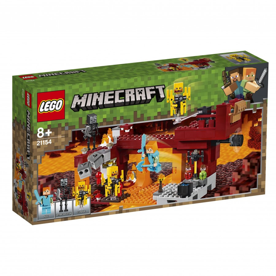 21154 Lego Minecraft Мост ифрита, Лего Майнкрафт