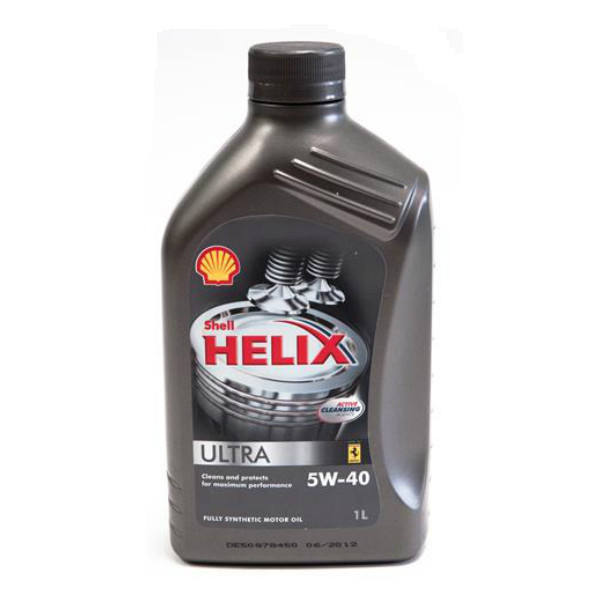 Моторно синтетическое масло Shell Helix Ultra 5W40 1L - фото 1 - id-p65776570