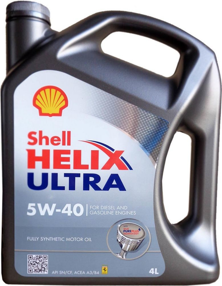 Моторно синтетическое масло Shell Helix Ultra 5W40 4L