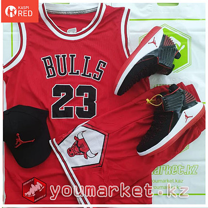 Баскетбольная форма «Чикаго Буллз» (Chicago Bulls) игрок Майкл Джо́рдан (Michael Jordan), фото 2
