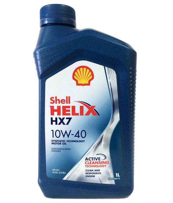 Моторное масло Shell Helix HX7 10W-40 1л.