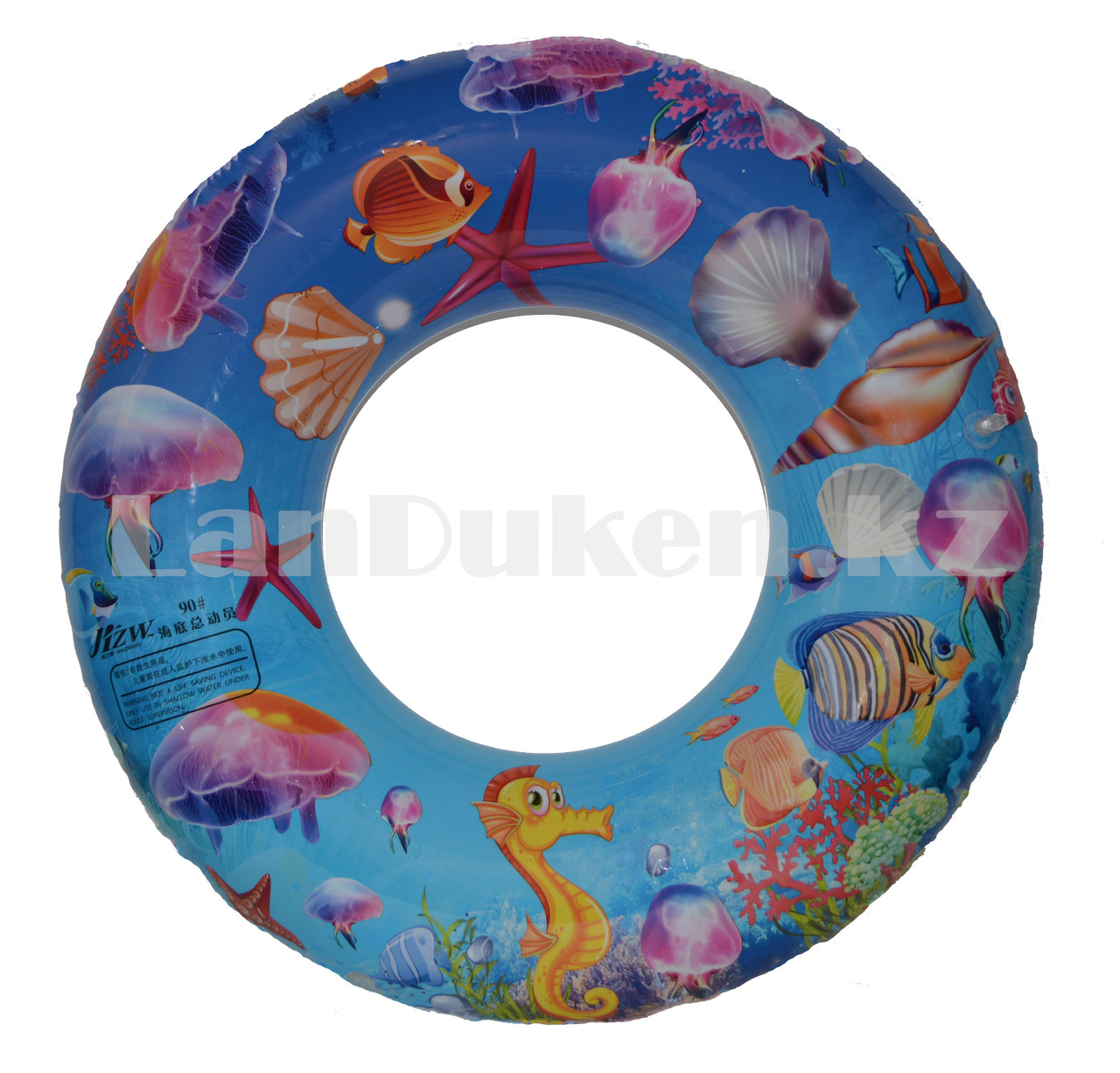Надувной плавательный круг "Морской мир" (90 см), фото 1