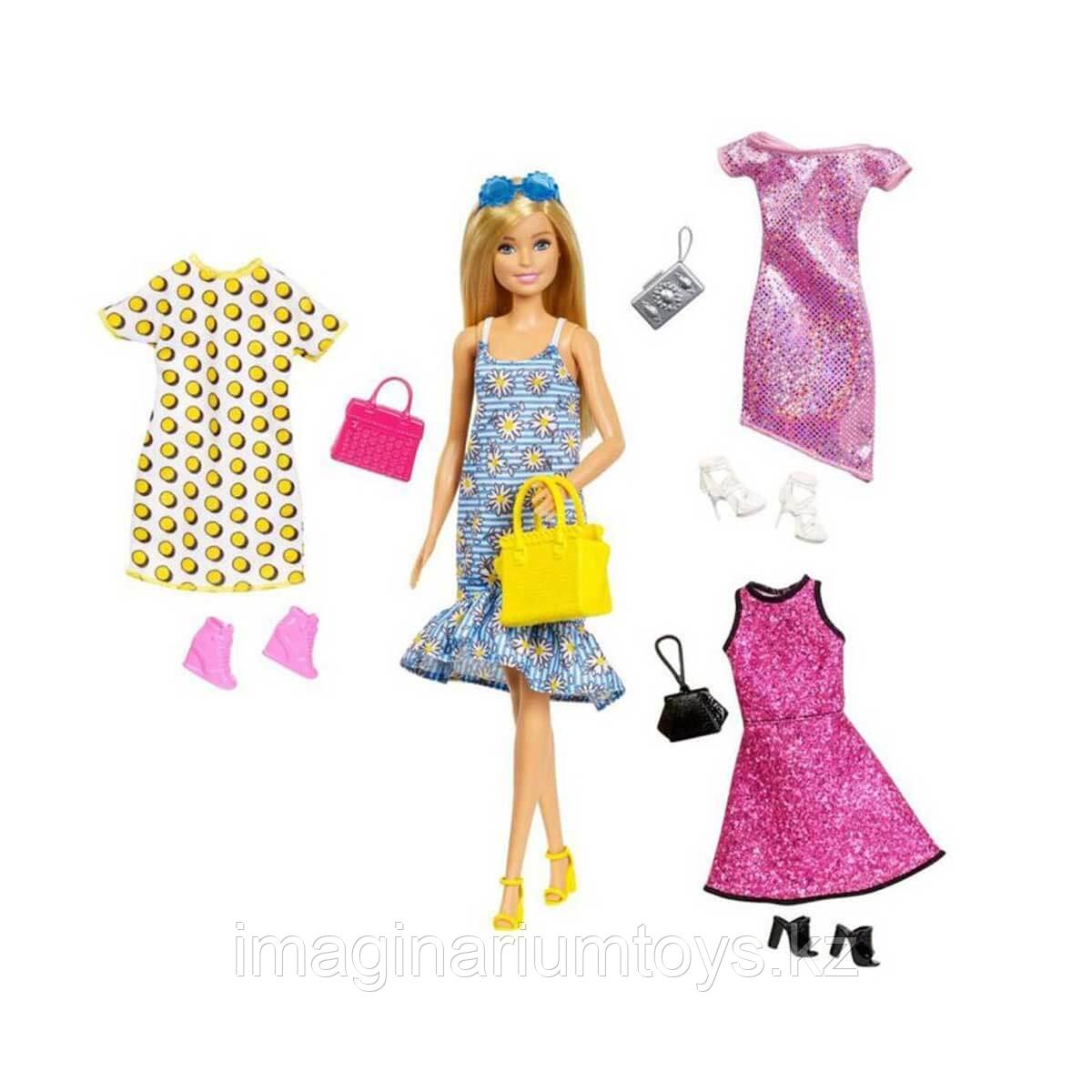 Кукла Барби с одеждой, обувью и акессуарами в наборе, фото 1