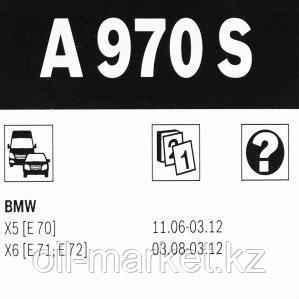 BOSCH Комплект стеклоочистителей Aerotwin 600/500mm (A 970 S) BMW X5 (E70) 07> - фото 3 - id-p48535655