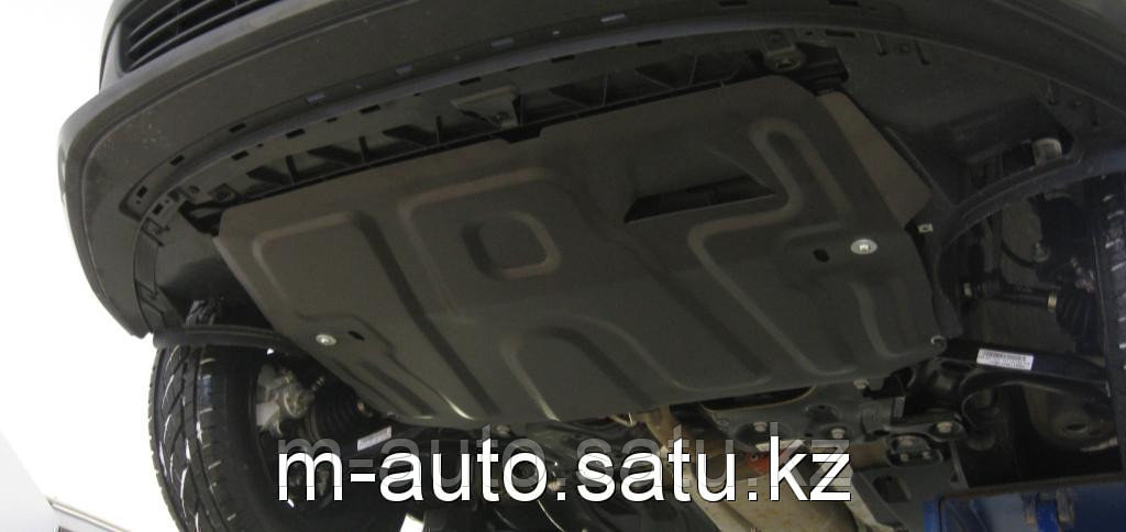 Защита картера двигателя и кпп на Nissan X-TRAIL/Ниссан Х-Трейл 2014- - фото 2 - id-p5221994