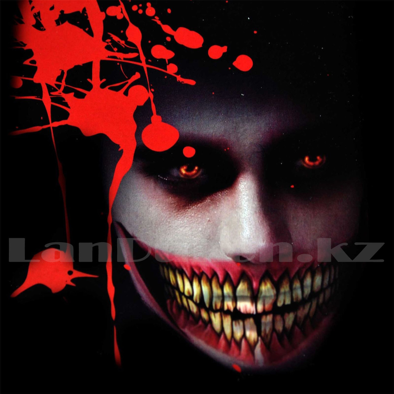 Временная татуировка на Хэллоуин в виде рта M-03, фото 1